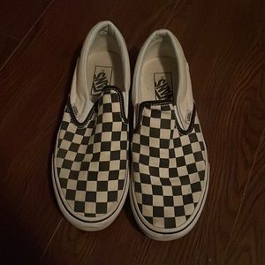 Checkered Vans